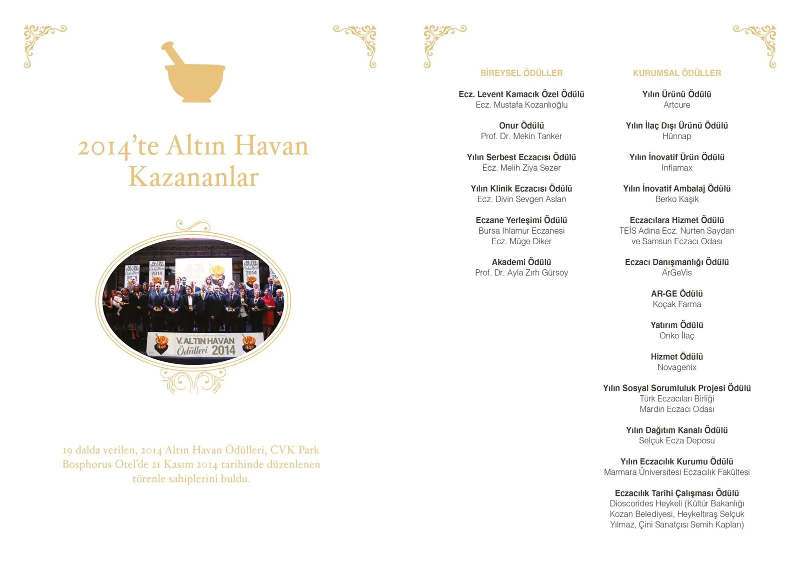 2014 Altın Havan kazananlar afişi